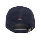 Cannon Corduroy Cap in Navy, back view