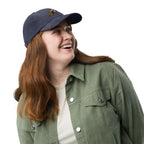 Cannon Corduroy Cap in Navy, right side