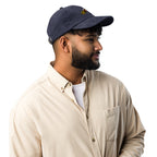 Cannon Corduroy Cap in Navy, right side
