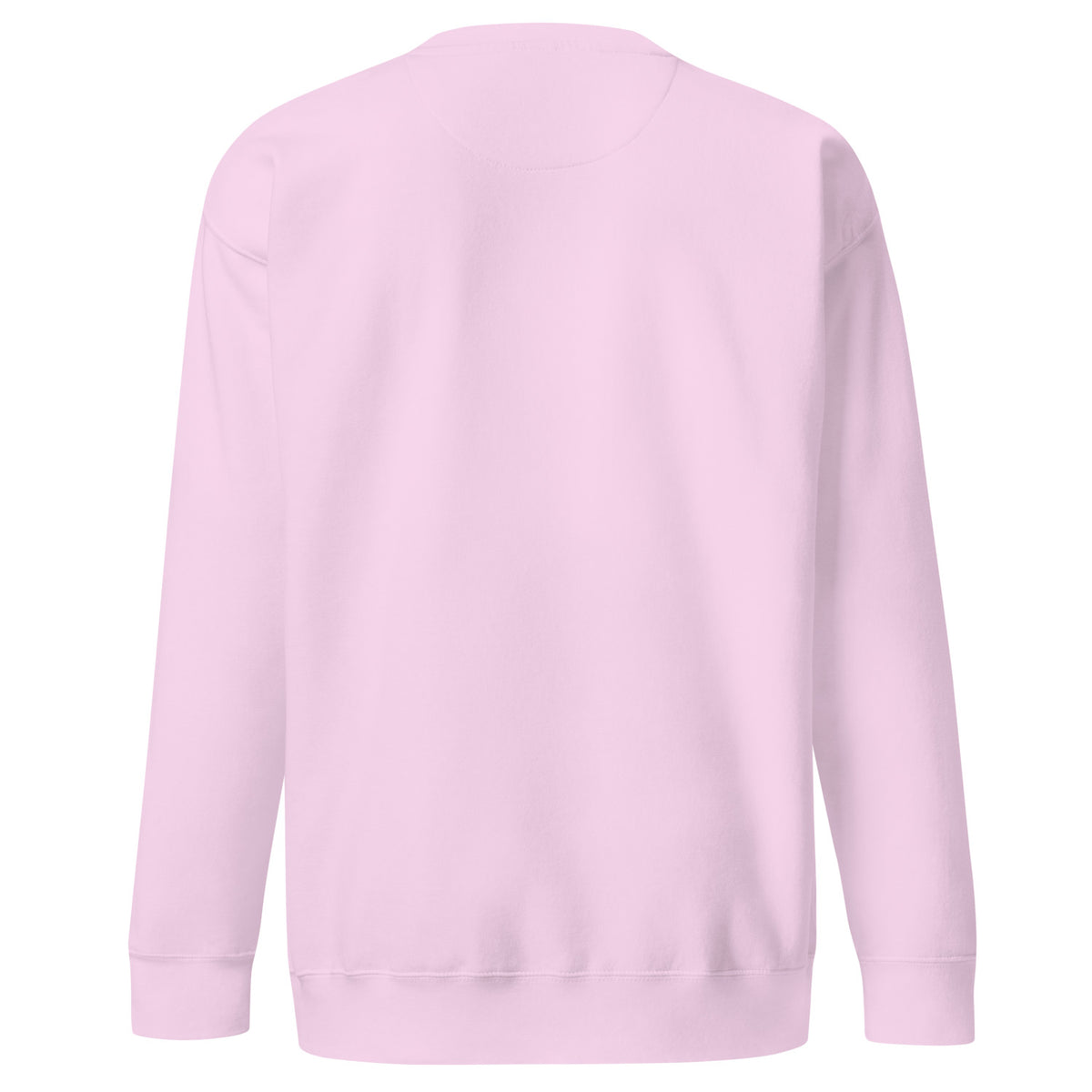 Wigette Vinyl Club Sweatshirt in Lavender - back garment view