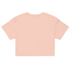 Wigette Censored Cropped Tee — Pale Pink — garment-only back view; exact Printful digital mockup, tee only.